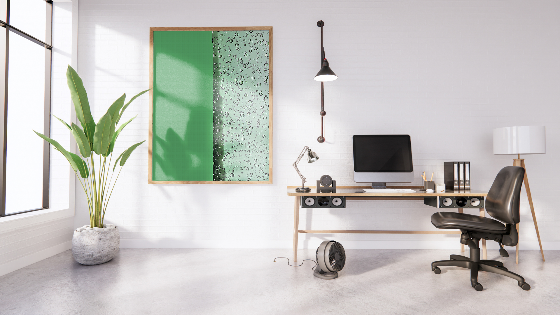 Fizztopia original abstract contextualised office art modern decor photo print by Blair Montague Drake